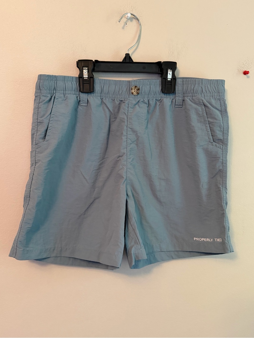 Properly Tied Stone Blue Mallard Shorts
